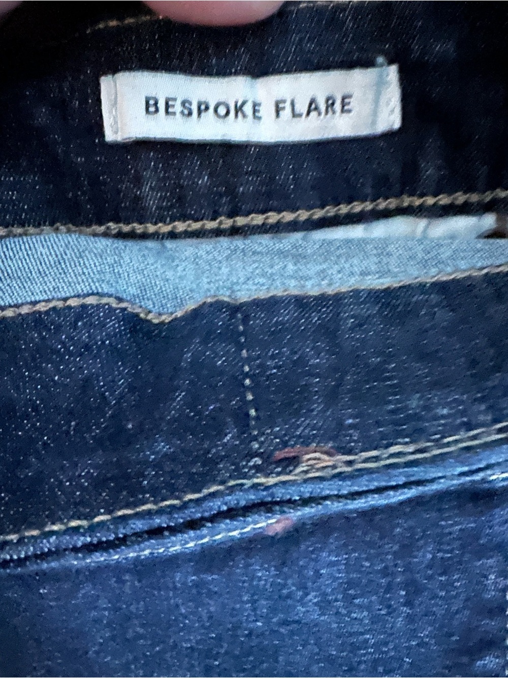 Wrangler Dark Indigo Flare Jeans - Picture 3 of 6